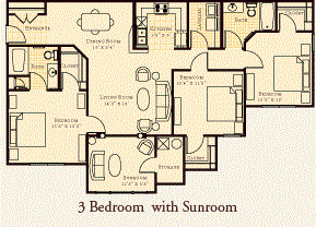3 Bedroom Sunroom